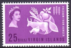 Jungferninseln 1963  Kampf gegen den Hunger