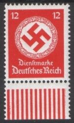 1942/44  Dienstmarke fr Landes- u. Regierungsbehrden