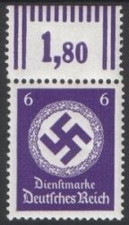 1942/44  Dienstmarke für Landes- u. Regierungsbehörden