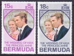 Bermuda-Inseln 1973  Hochzeit von Prinzessin Anne und Mark Phillips