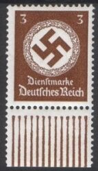1942/44  Dienstmarke für Landes- u. Regierungsbehörden