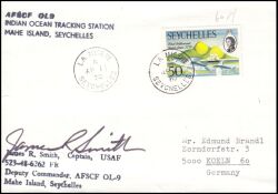 1970  Indian Ocean Tracking Station, Seychellen