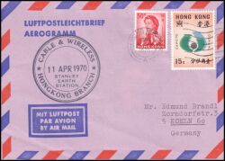 1970  Überwachungsstation Stanley Earth Station, Hong Kong