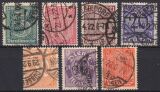 1920  Dienstmarken für Preußen mit...