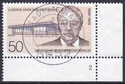 1986  Geburtstag von Ludwig Mies v. der Rohe