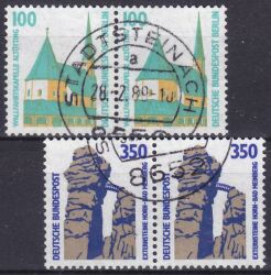 1989  Freimarken: Sehenswürdigkeiten aus Bogen