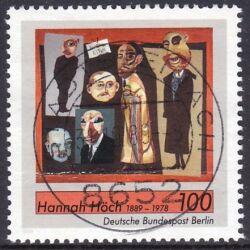 1989  Geburtstag von Hannah Höch