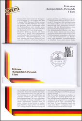 2003  Erste neue Kompaktbrief Portostufe