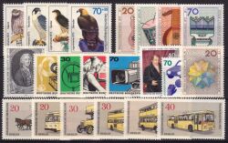 1973  Jahrgang - postfrisch +