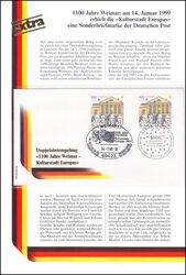 1999  1100 Jahre Weimar - Kulturstadt Europas