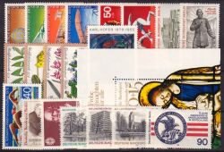 1978  Jahrgang - postfrisch ohne Freimarken