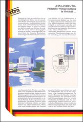 1988  Symbol der Philatelistischen Weltausstellung Finlandia 1988
