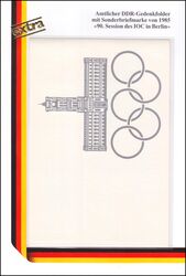 1985  Session des Internationalen Olympischen Komitees (IOC)