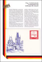 1988  Symbol der Briefmarken-Ausstellung "Praga 1988"