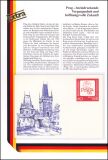 1988  Symbol der Briefmarken-Ausstellung "Praga...