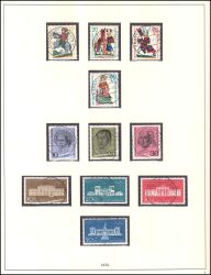 Bundesrepublik - Sammlung im Vordruckalbum in Luxusqualität