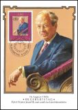 1986  66 - 80. Geburtstag von Fürst Franz Josef II.