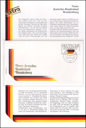 1990  Neues deutsches Bundesland - Brandenburg