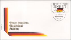 1990  Neues deutsches Bundesland - Sachsen