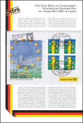 2000  Ausstellungsbeleg Nr. 49 - THE STAMP SHOW London