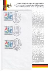 2000  Ganzsache "EXPO"