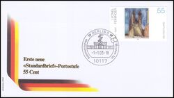 2003  Erste neue Standardbrief-Portostufe