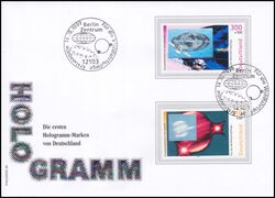 1999  Deutschlands erste Hologramme auf Briefmarken