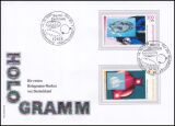 1999  Deutschlands erste Hologramme auf Briefmarken