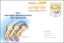1999  Neue Automaten-Postwertzeichen