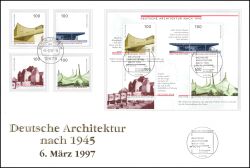 1997  Blockausgabe: Deutsche Architektur nach 1945