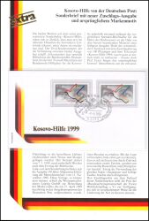 1999  Kosovo-Hilfe von der Deutschen Post