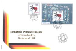 1999  Blockausgabe: Fr uns Kinder