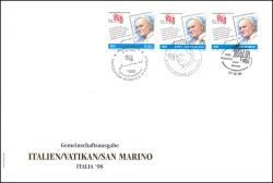 1998  Internationale Briefmarkenausstellung ITALIA `98