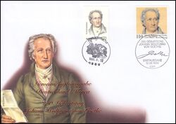 1999  250. Geburtstag von Johann Wolfgang v. Goethe