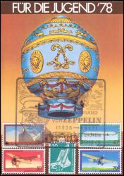 1975  Maximumkarte - Graf Ferdinand von Zeppelin