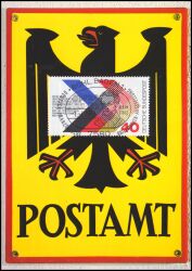 1973  Maximumkarte - Deutsch-französische Zusammenarbeit