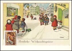 1982  Maximumkarte - Weihnachten
