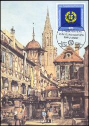1984  Maximumkarte - Europäisches Parlament