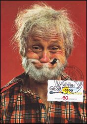 1984  Maximumkarte - Anti-Raucher-Kampagne
