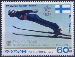 Korea-Nord 1988  Olymp. Sieger - Matti Nyknen