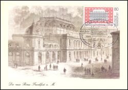 1985  Maximumkarte - Frankfurter Börse