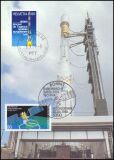 1986  Maximumkarte - Europäische Satellitentechnik