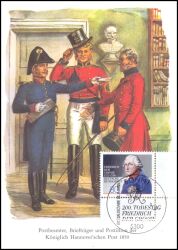 1986  Maximumkarte - König Friedrich dem Großen