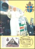 1987  Maximumkarte - Besuch von Papst Johannes Paul II.