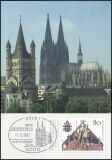 1987  Maximumkarte - Besuch von Papst Johannes Paul II.