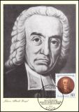 1987  Maximumkarte - Johann Albrecht Bengel