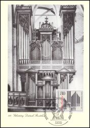 1987  Maximumkarte - Dietrich Buxtehude