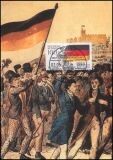 1990  Maximumkarte - Nationalfarben