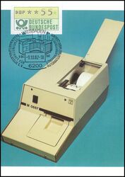 1982  Maximumkarten - Automatenmarken VS 4