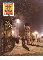1984  Maximumkarte - 100 Jahre Strom für Berlin